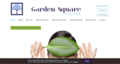 Desktop Screenshot of gardensquaredental.co.uk